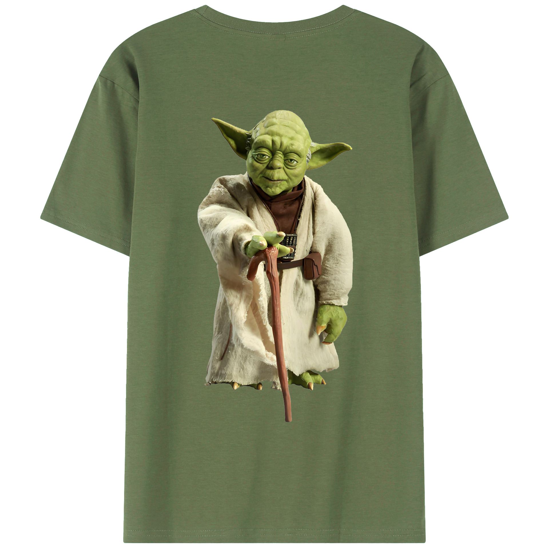 （画像用） スター・ウォーズ Star Wars 綿100％ メンズ半袖Tシャツ（バックプリント） 通気性